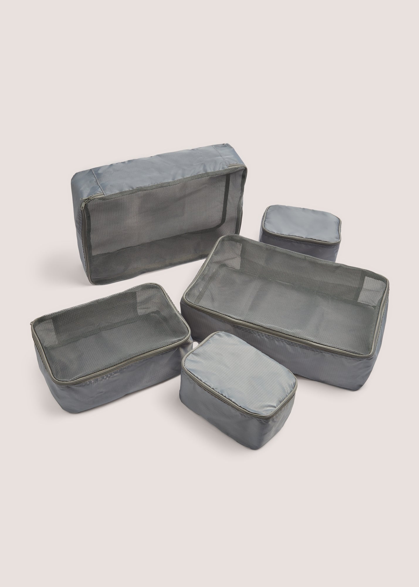 5 Pack Grey Storage Bag Set M472712