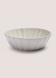 Scalloped Bowl (18cm x 6.5cm) Cream M484813