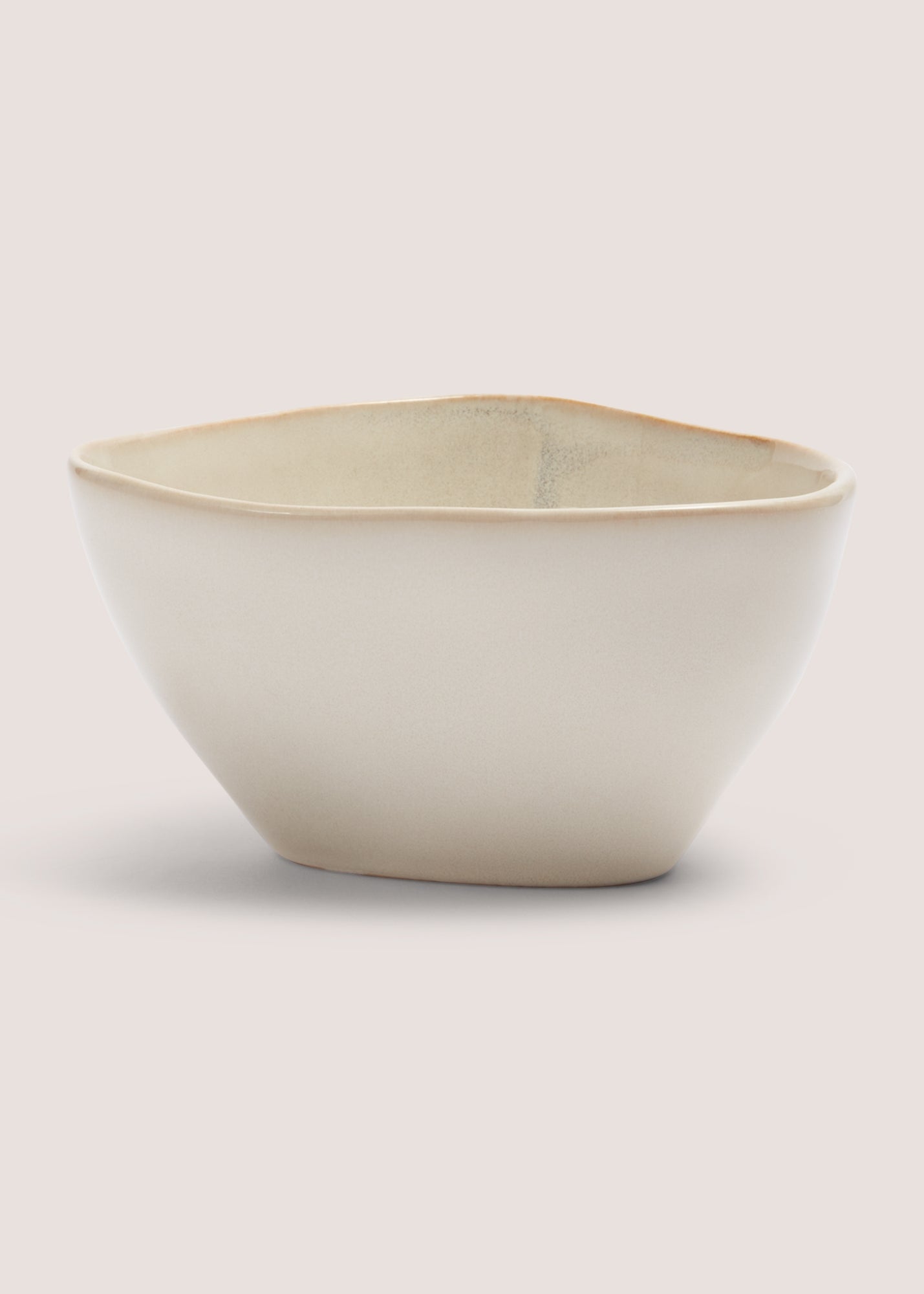Organic Reactive Nibble Bowl (14cm x 8cm) Cream M484831