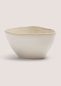 Organic Reactive Nibble Bowl (14cm x 8cm) Cream M484831