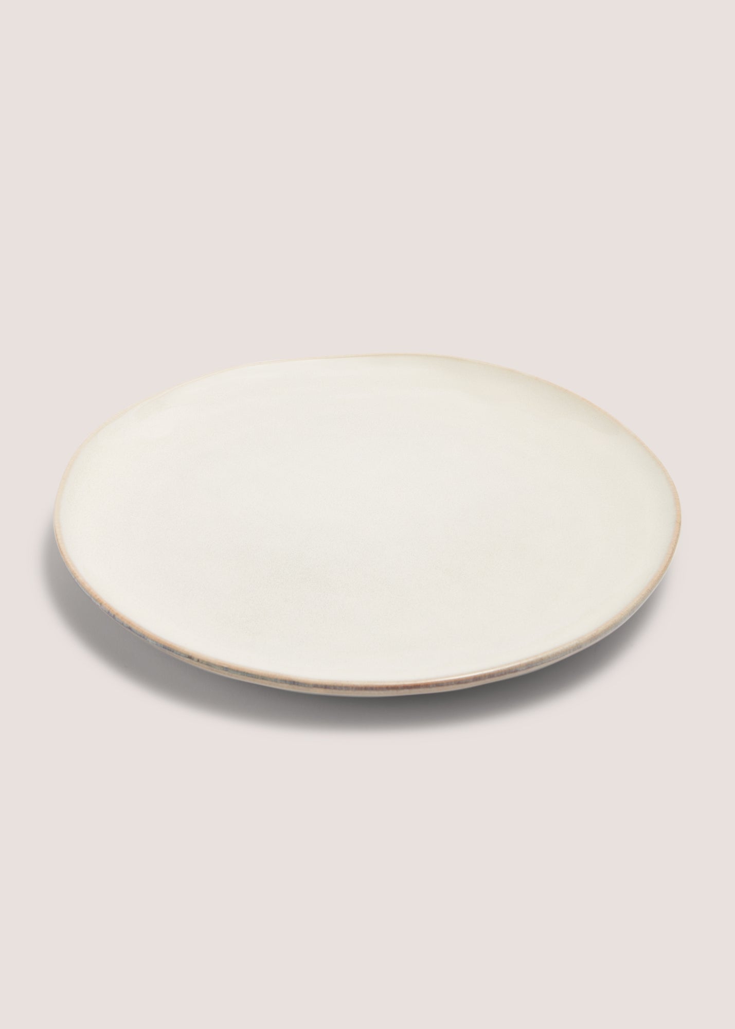 Organic Casa Dinner Plate Cream M484833
