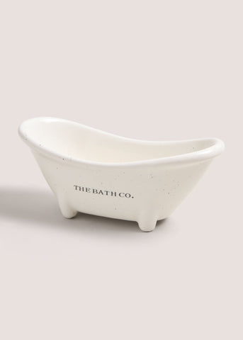 The Bath Co Ceramic Bathtub Decorative White M814820