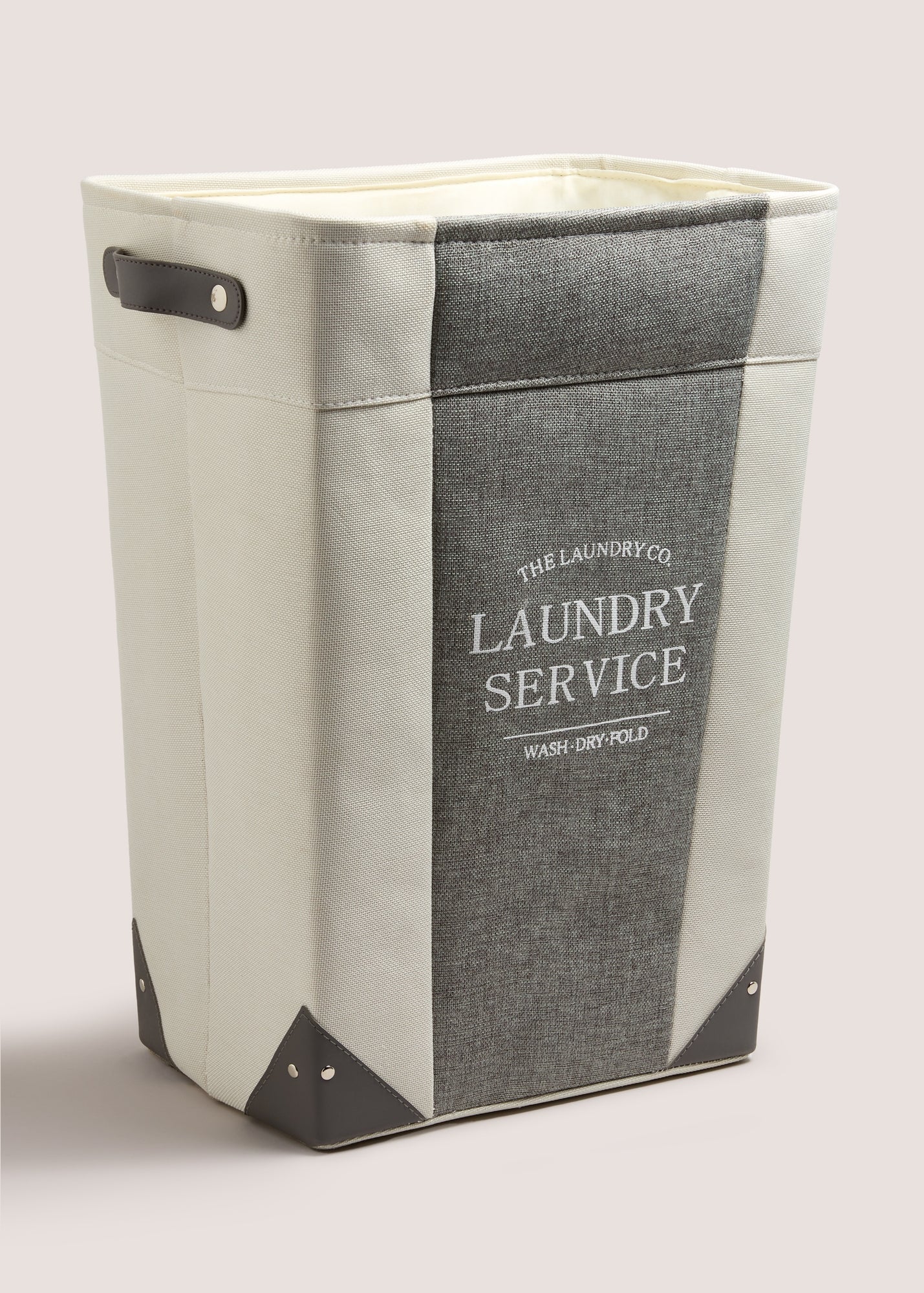 Laundry Co Grey Fabric Laundry Bag M814838