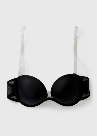 MULTIWAY CLEAR STRAP BRA BLK F472945