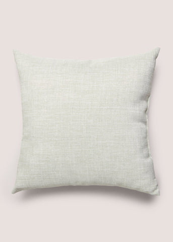 Green Linen-Look Cushion (43cm x 43cm) M494068