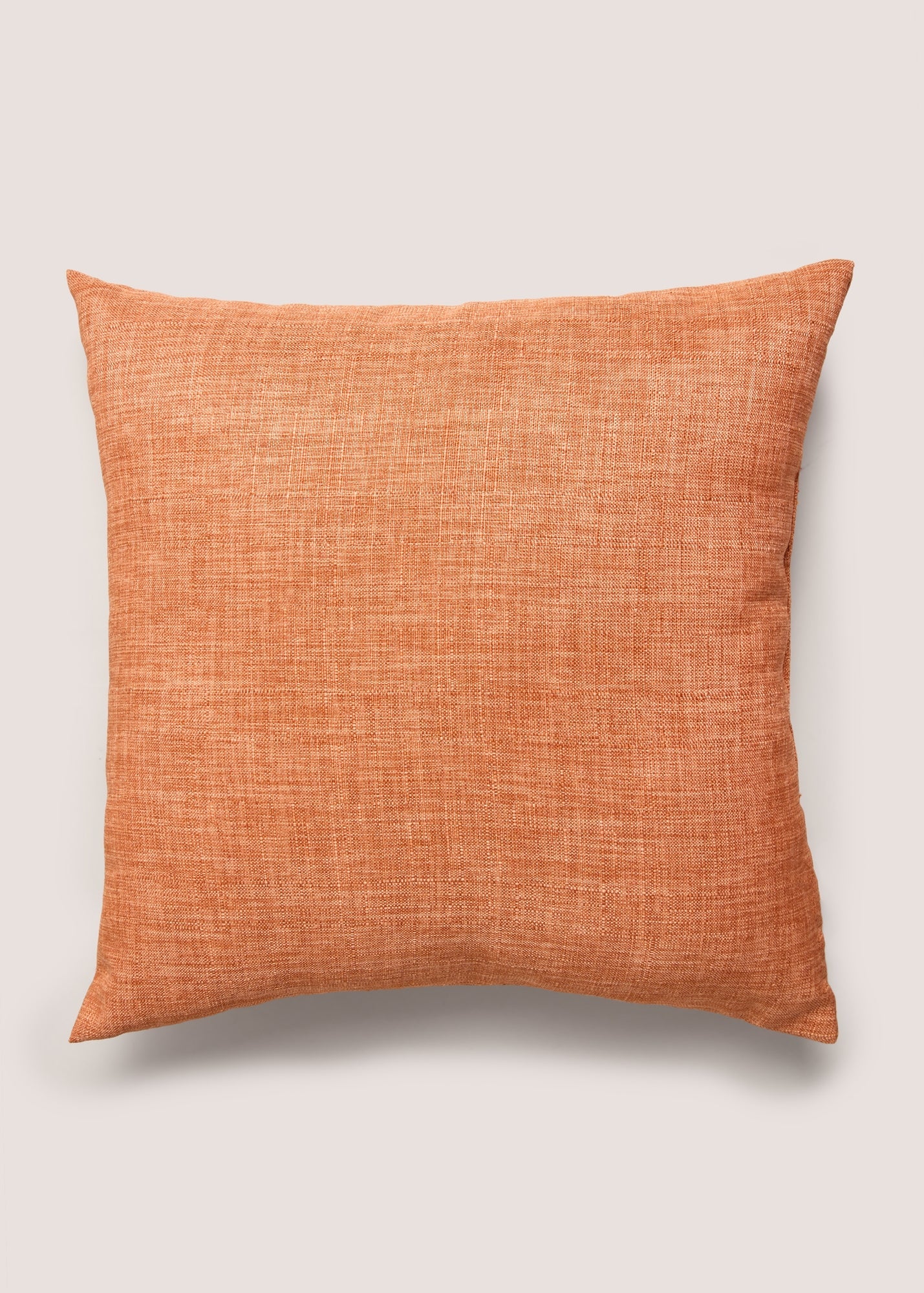 Orange Linen Look Cushion M494069