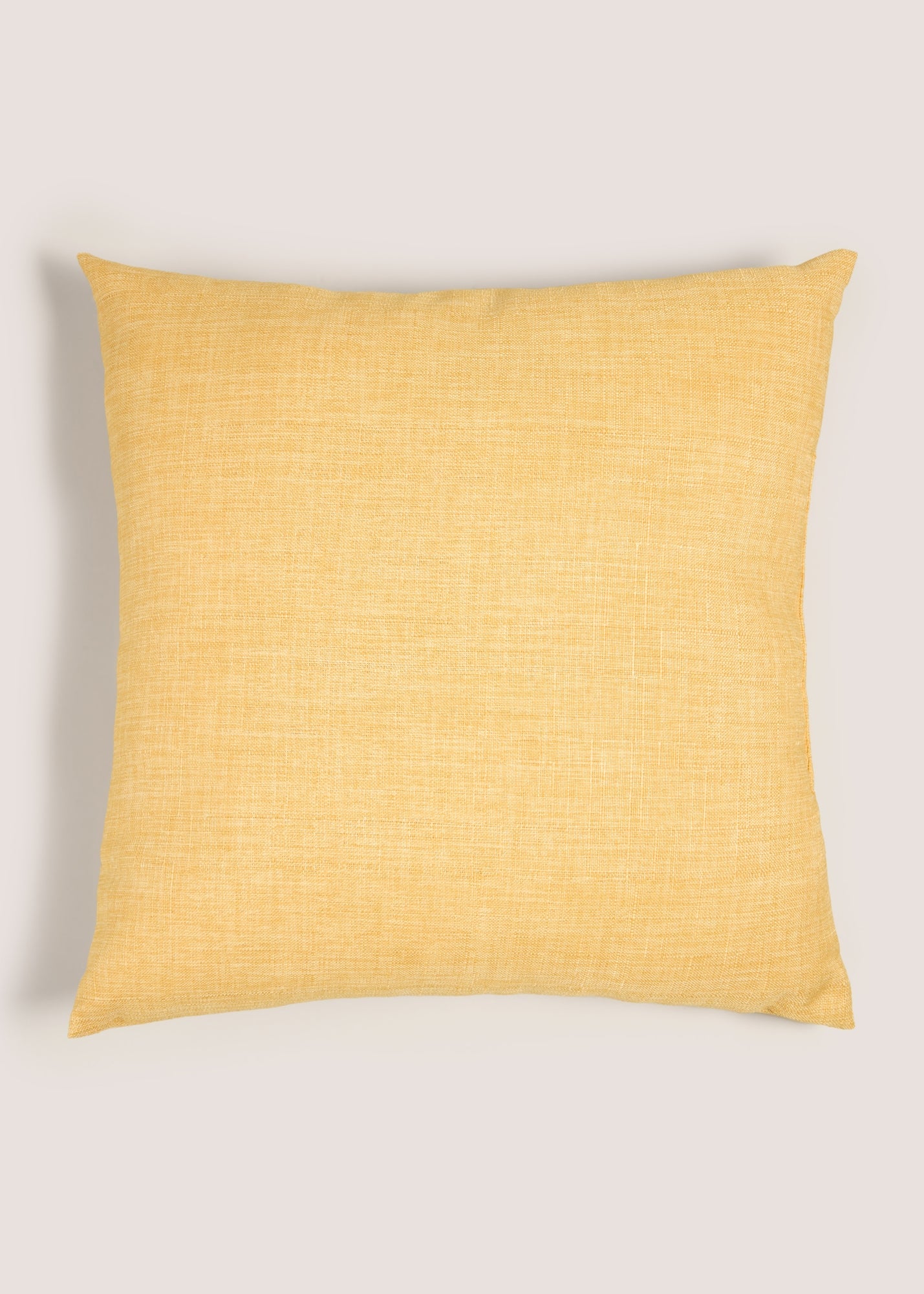 Yellow Linen-Look Cushion M494073