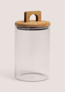 Glass Jar With Lid (10cm x 16cm) M484775