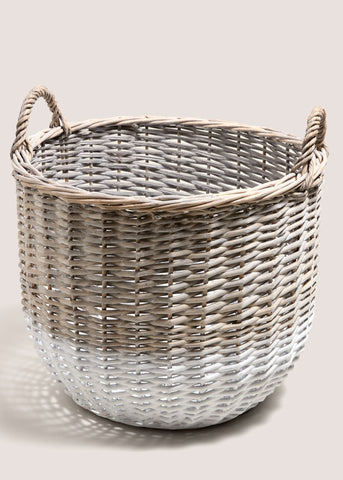 COTTAGE ROUND WOVEN BASKET M698237