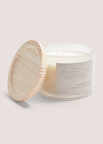 Breathe Spa Scented Candle Cream M698289