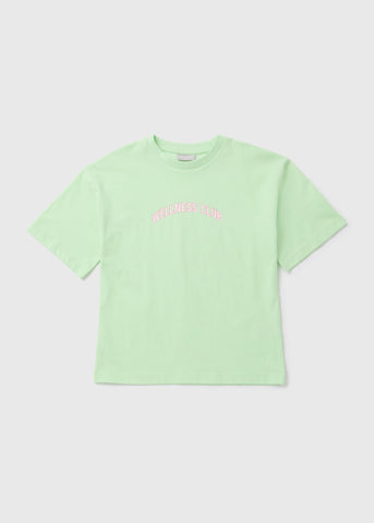 Girls Green Wellness Club T-Shirt (7-15yrs)  G324548