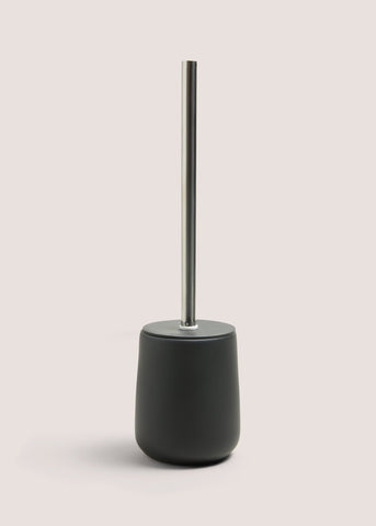 Black Modern Ceramic Toilet Brush (37cm x 10cm) M814801