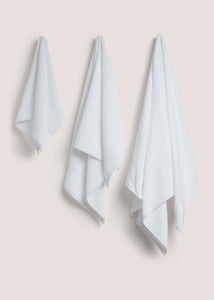 White 100% Cotton Towels  M207935