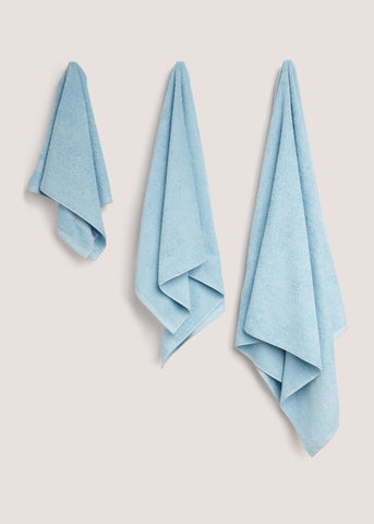 Blue 100% Cotton Towels  M207938