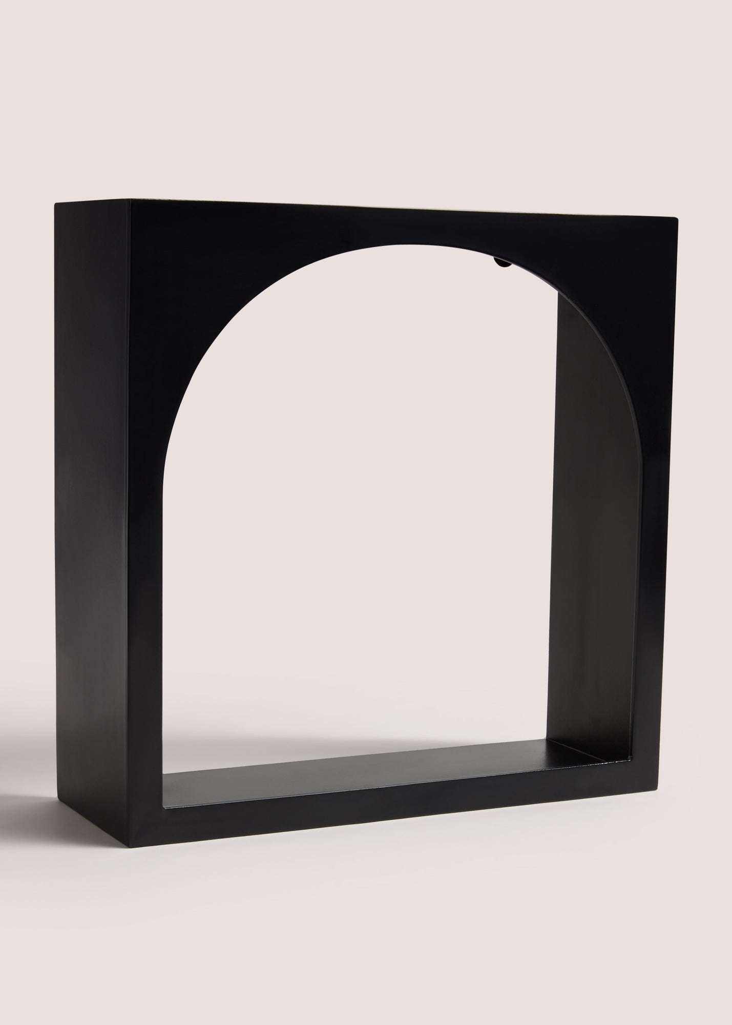 Black Single Cove Shelf (34cm x 24cm x 34cm) M698384