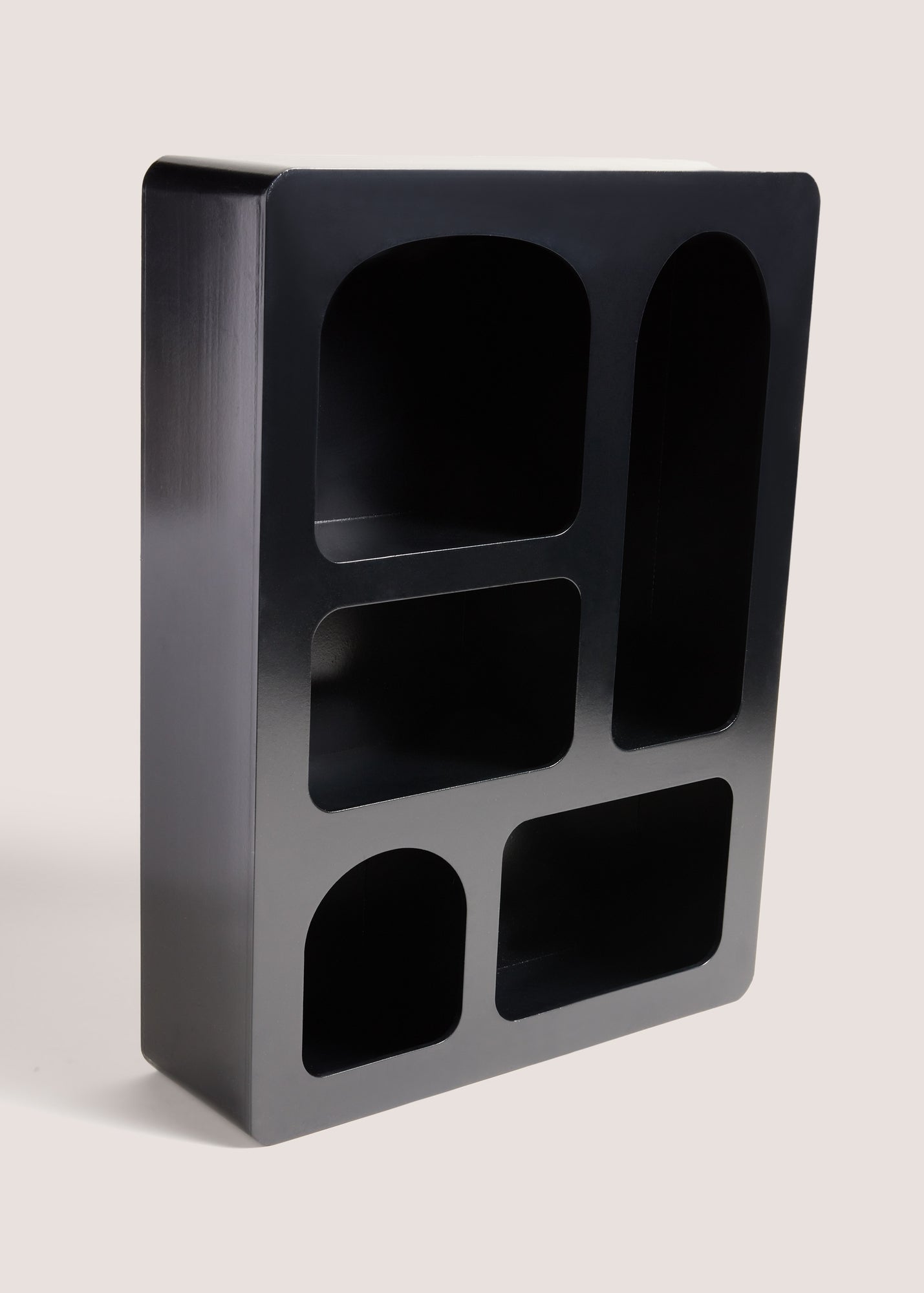 Black Multilayer Cove Shelf (40cm x 18cm x 54cm) M698386