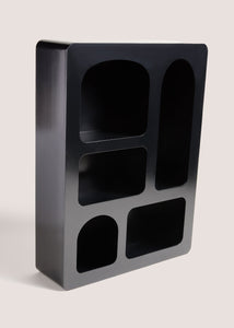 Black Multilayer Cove Shelf (40cm x 18cm x 54cm) M698386