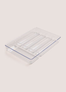 Clear cutlery organiser (35.5cm x25cm x4.5cm) Neutral M485015