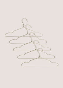 5 Pack Cream Fabric Hangers M485027