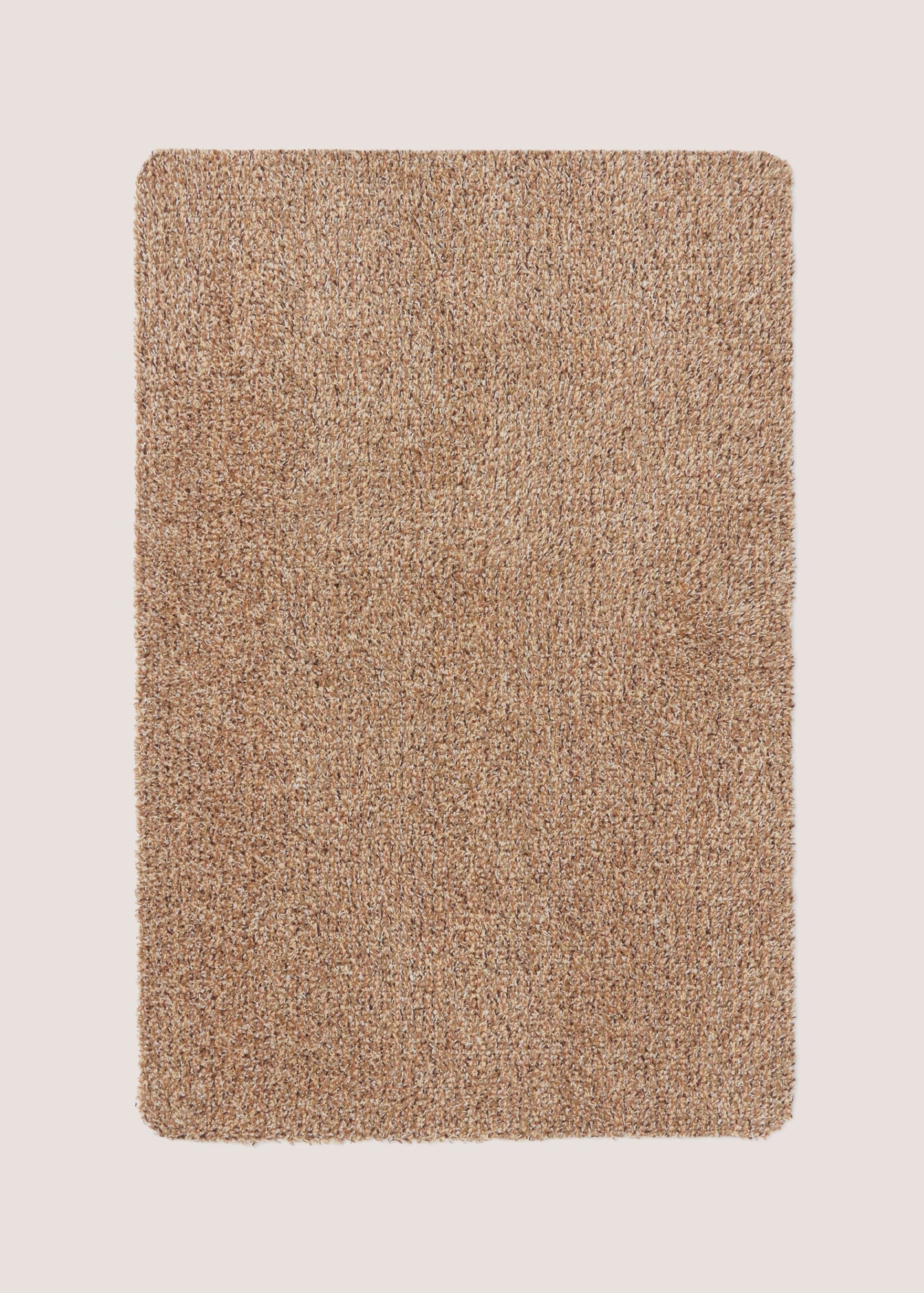 Brown Plain Linen Doormat (50cm x 75cm) M485032