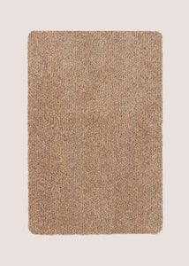 Brown Plain Linen Doormat (50cm x 75cm) M485032