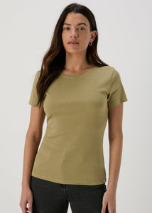 Khaki Essential T Shirt  F466516