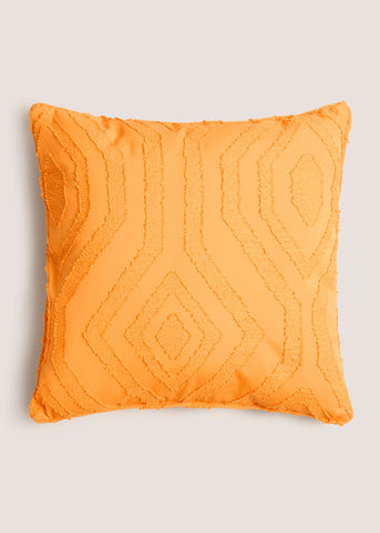 Orange Geometric Pattern Cushion (43cmx43cm) M494097