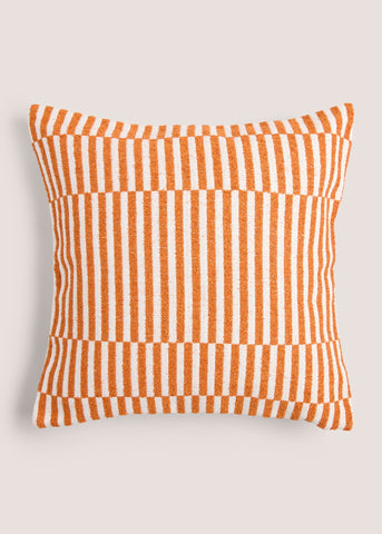 Rust Stripe Cushion Orange M494102
