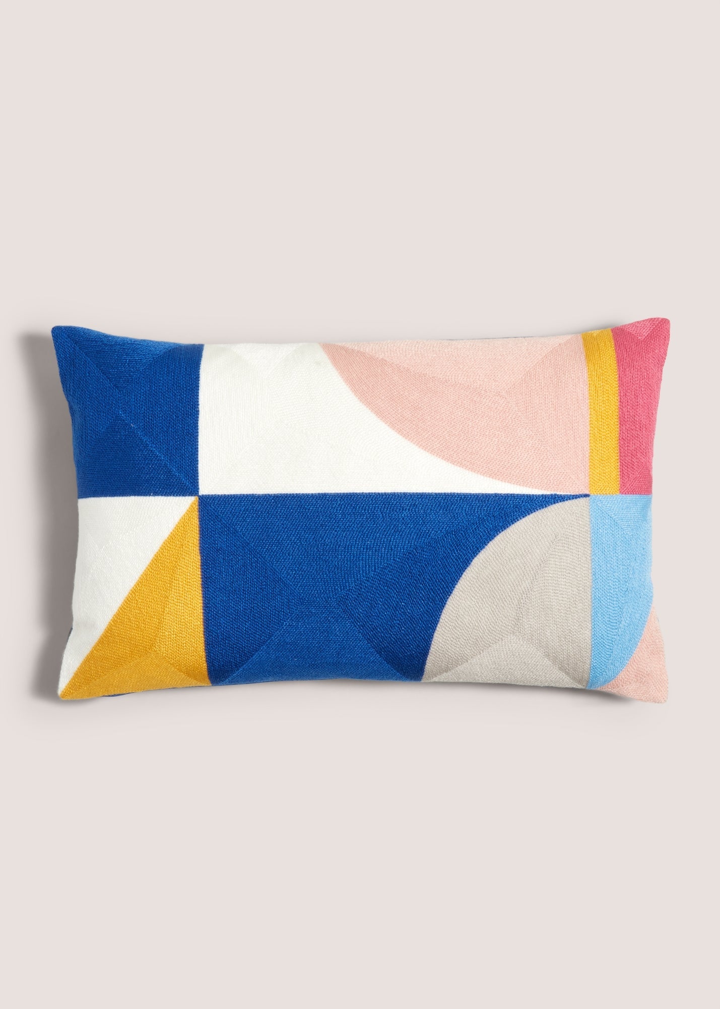 Multicolour Geo Print Urban Cushion (30cm x 50cm) M494104