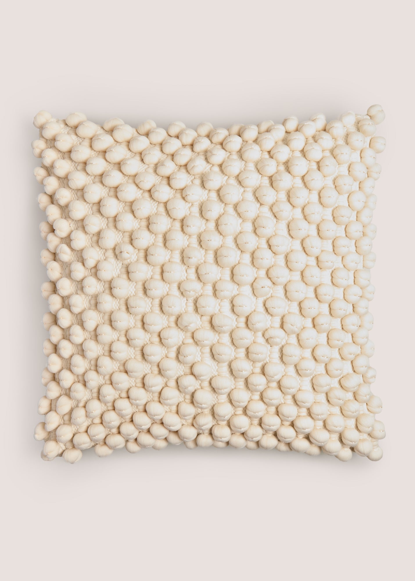 Cream Bobble Cushion Neutral M494108