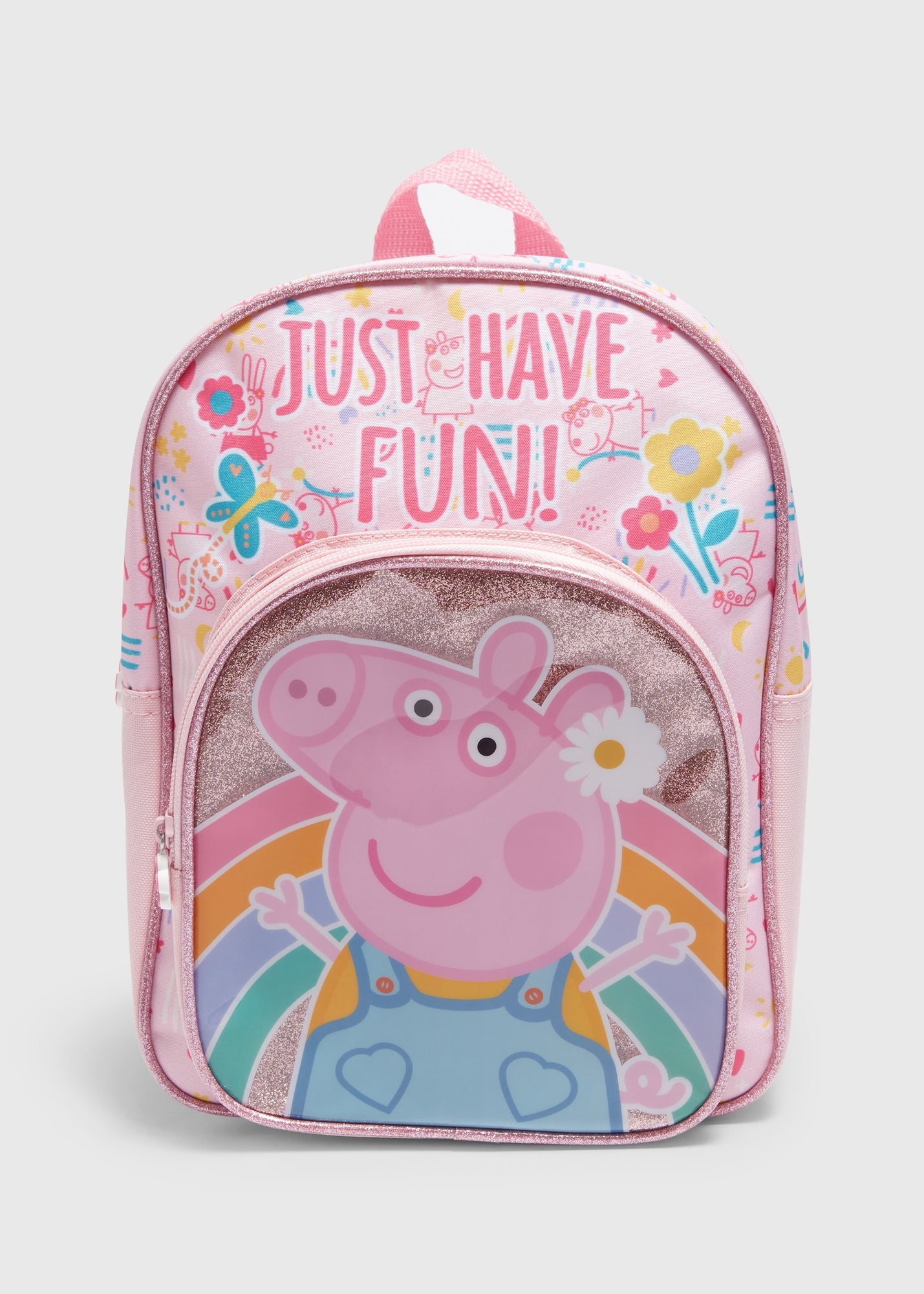 Peppa Pig Pink Backpack (30cm x 23cm x 9.5cm)  C303602