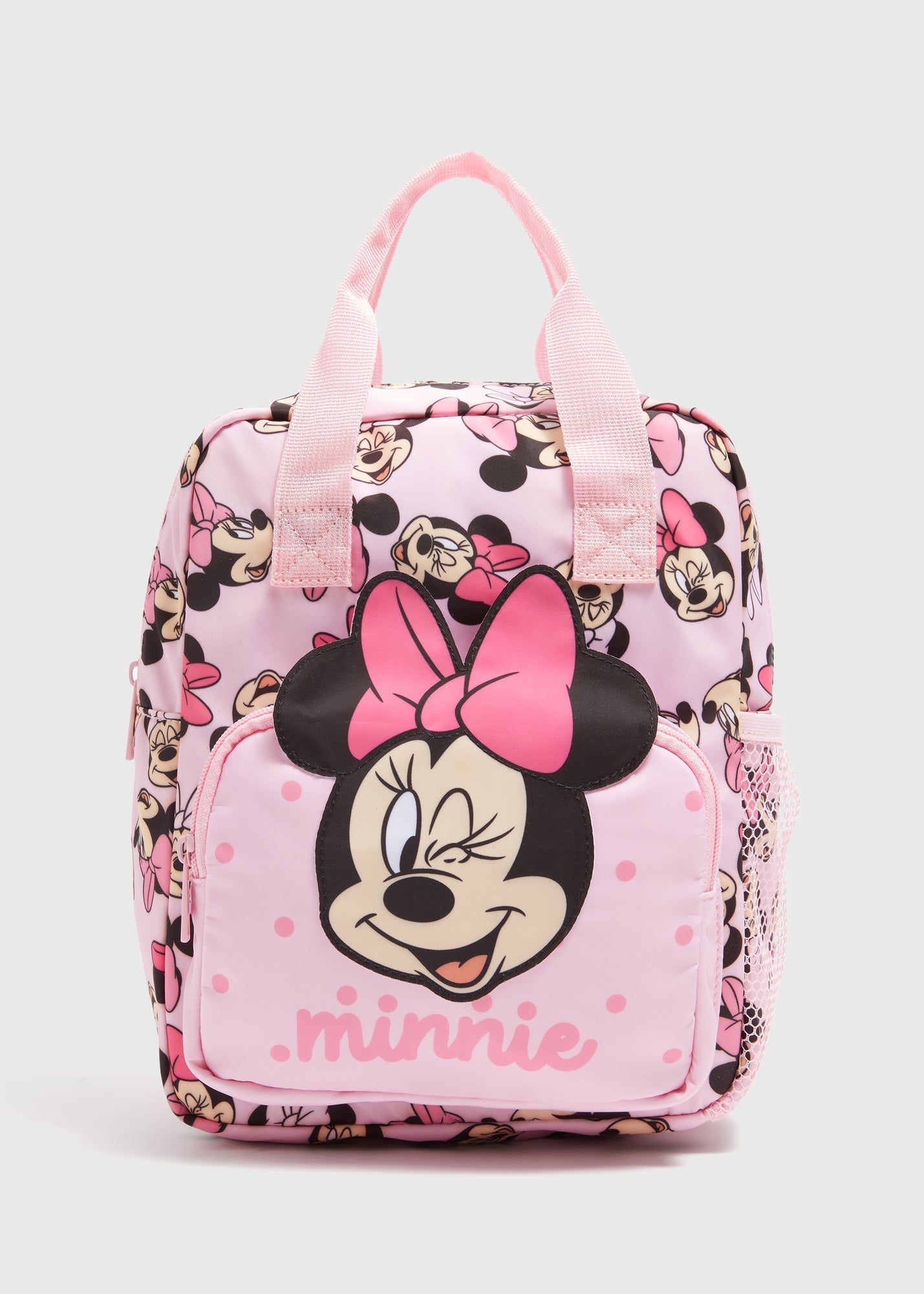 Disney Kids Pink Minnie Mouse Backpack  C303636