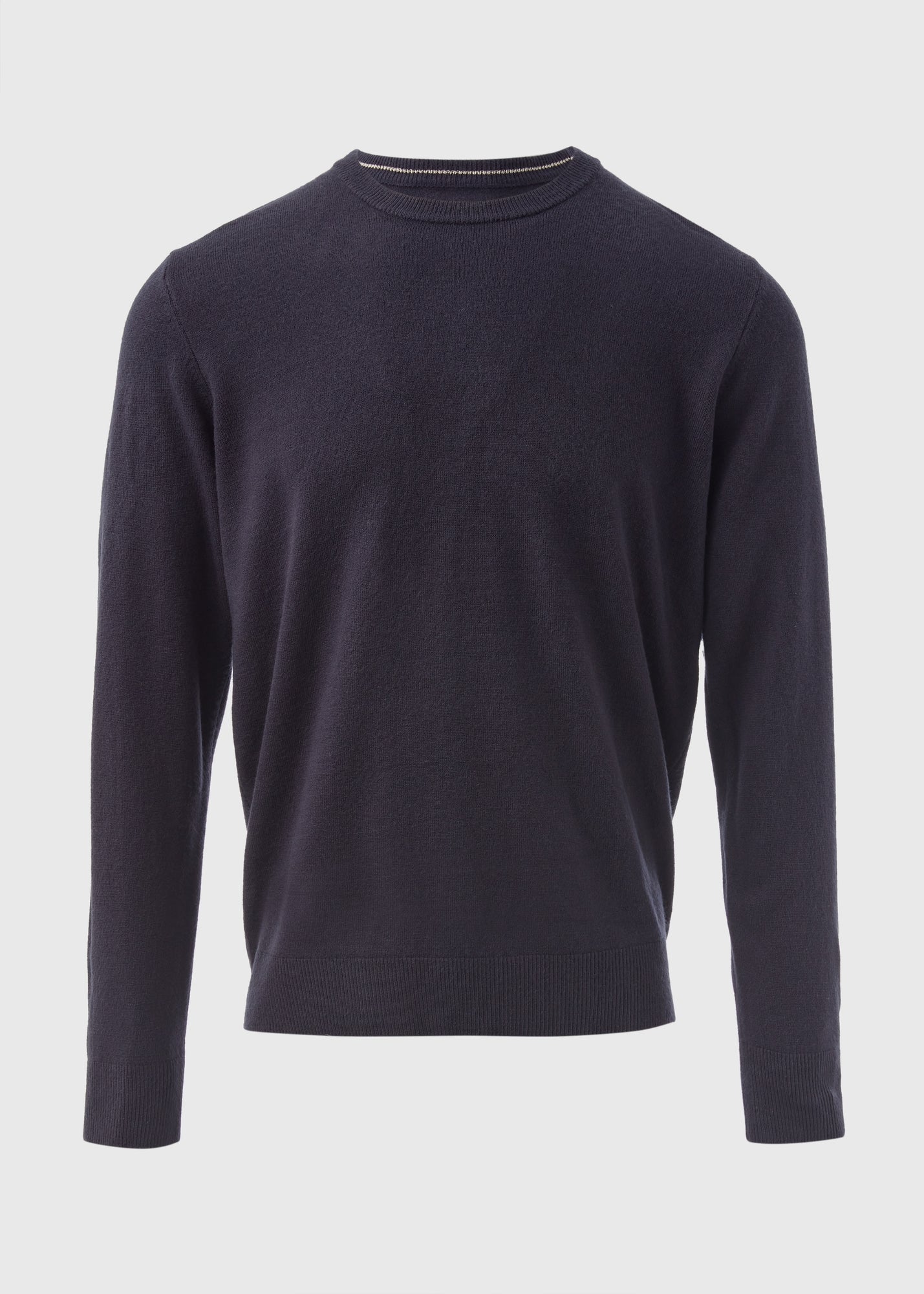 Navy Soft Touch Crew Neck Jumper  M207074