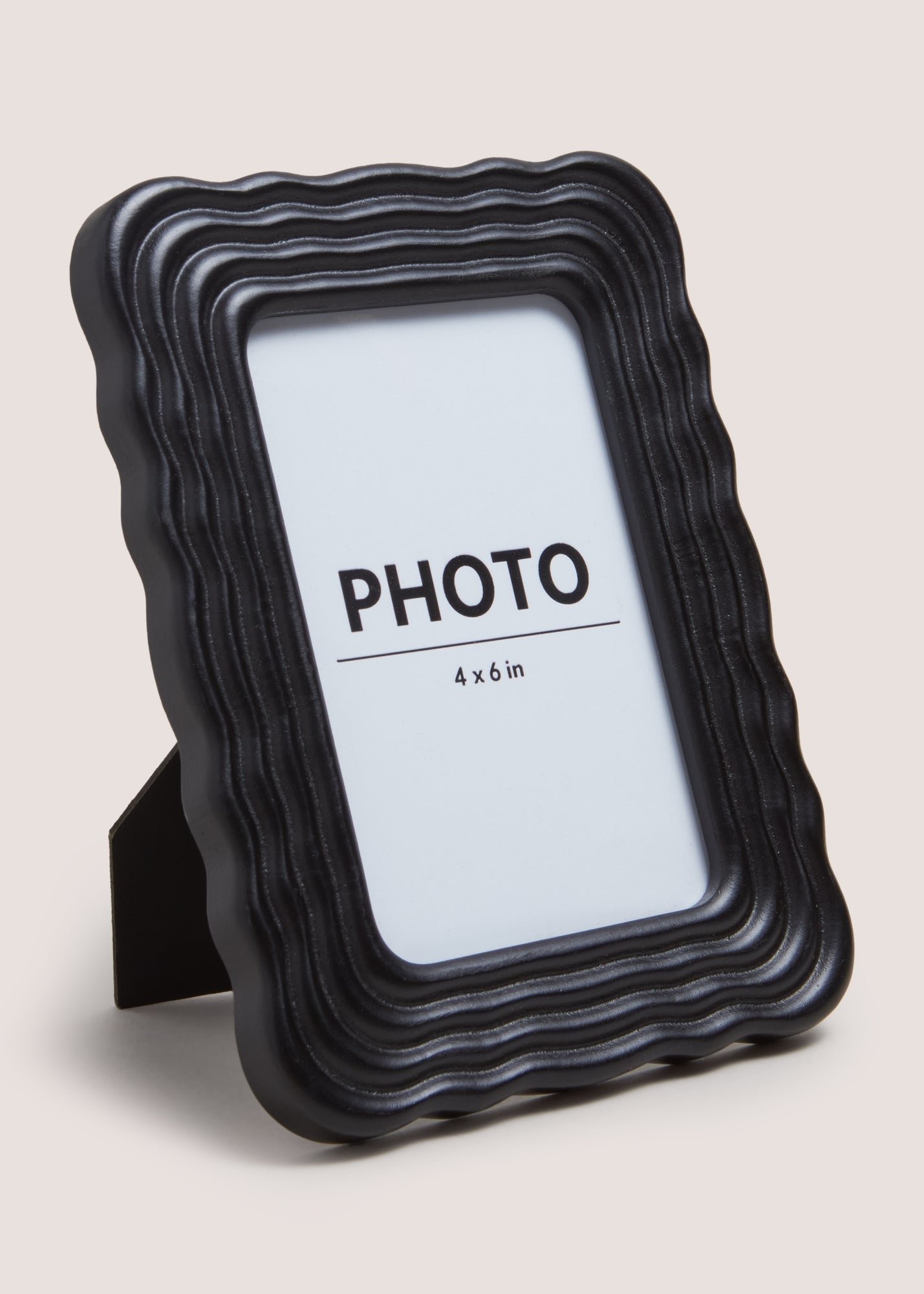 Black Wavy Edge Frame (10cmx15cm) M698529