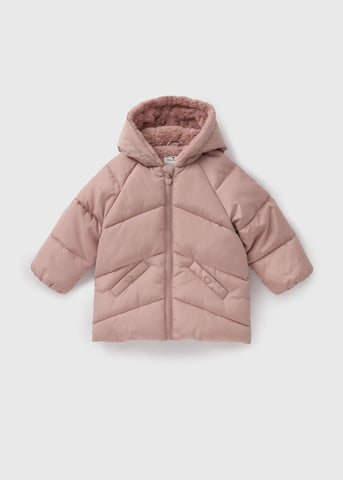 Girls Pink Padded Coat (1-7yrs)  C303672