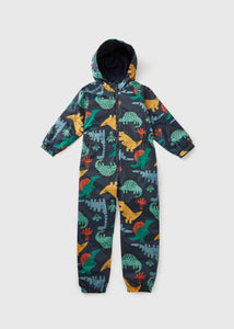 Boys Navy Dino Puddle Suit (1-7yrs)  B369149