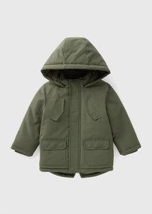 Boys Khaki Parka Coat (1-7yrs)  B369154