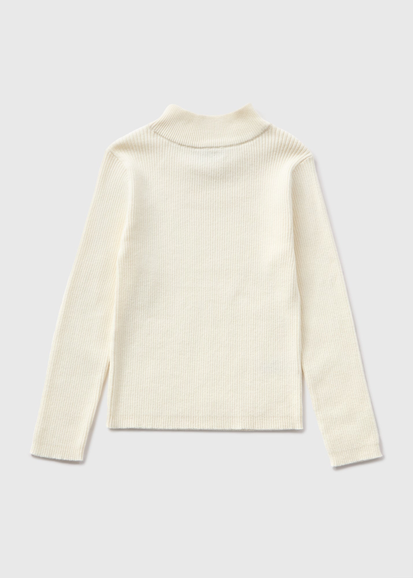 Girls Cream Roll Neck Jumper (7-15yrs)  G324856