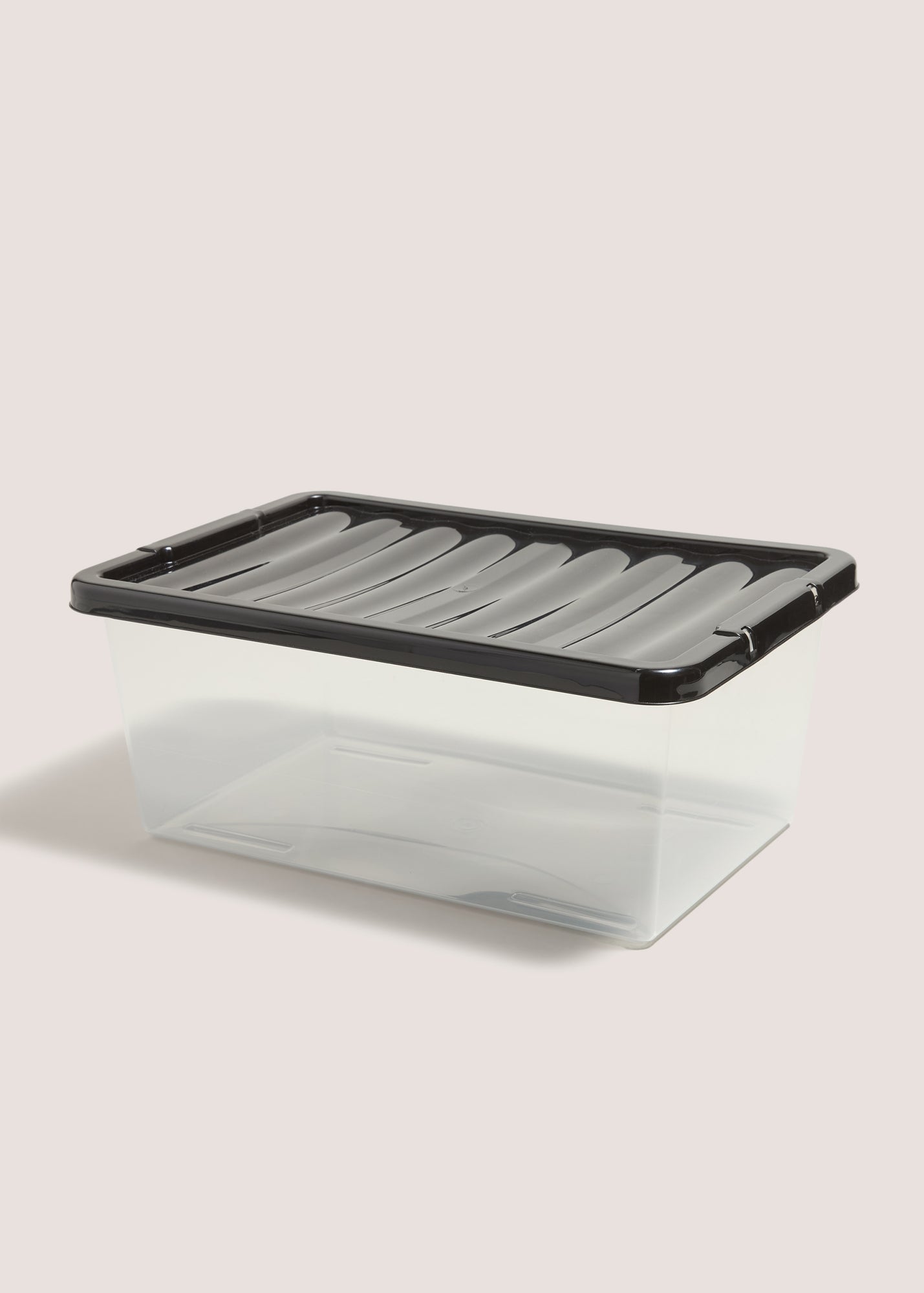 Black Lid Storage Box (12L) M485101