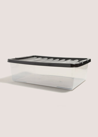 Black Lid Storage Box (32 Litres) M485105