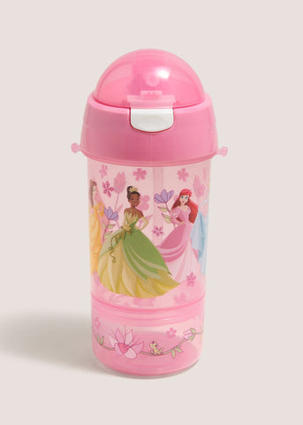 Disney Princess Water Bottle & Snack Set Multi M485139