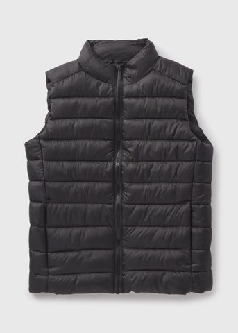 Boys Black Gilet (7-15yrs)  B280590