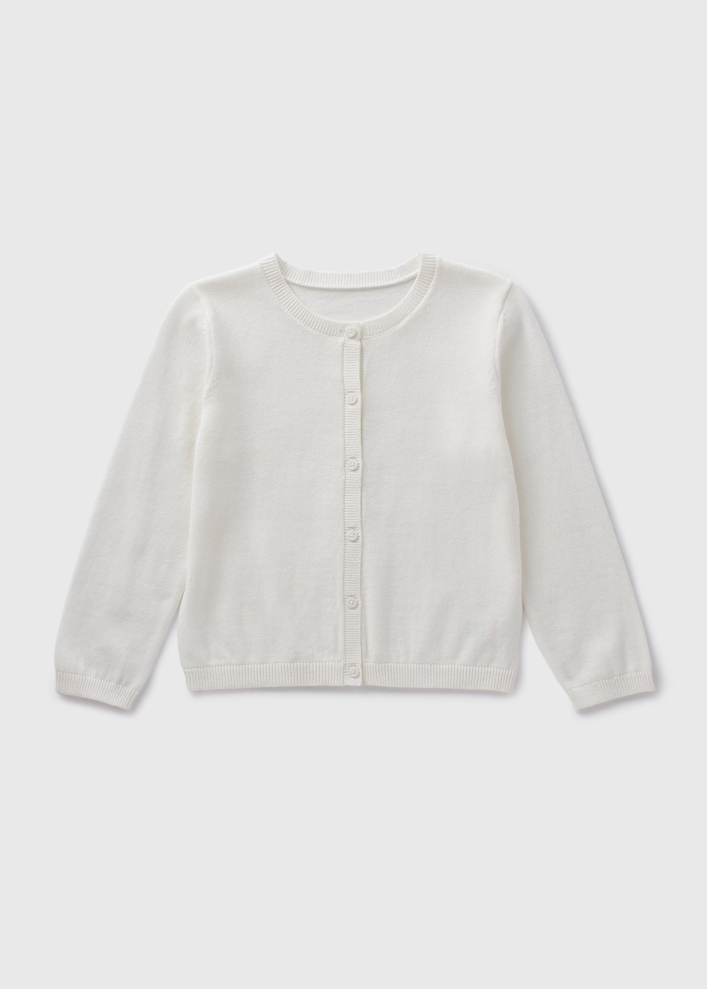 Girls Cream Lightweight Cardigan (1-7yrs)  C251600