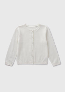 Girls Cream Lightweight Cardigan (1-7yrs)  C251600