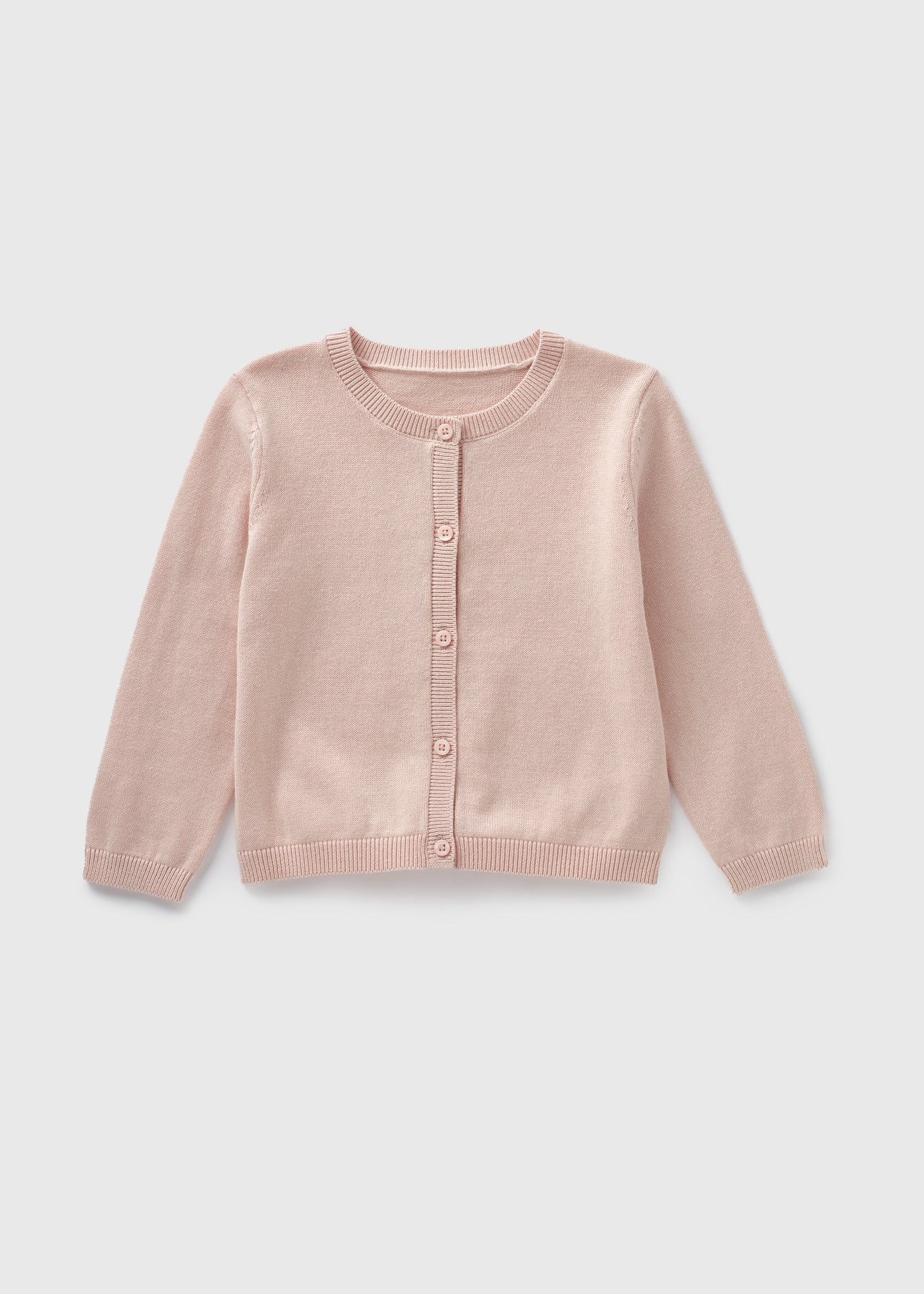 Girls Pink Lightweight Cardigan (1-7yrs)  C251602