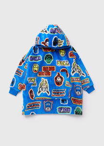 Marvel Kids Blue Snuggle Hoodie (3-13yrs)  C294548