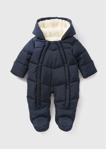 Baby Navy Snowsuit (Newborn-18mths)  C320984