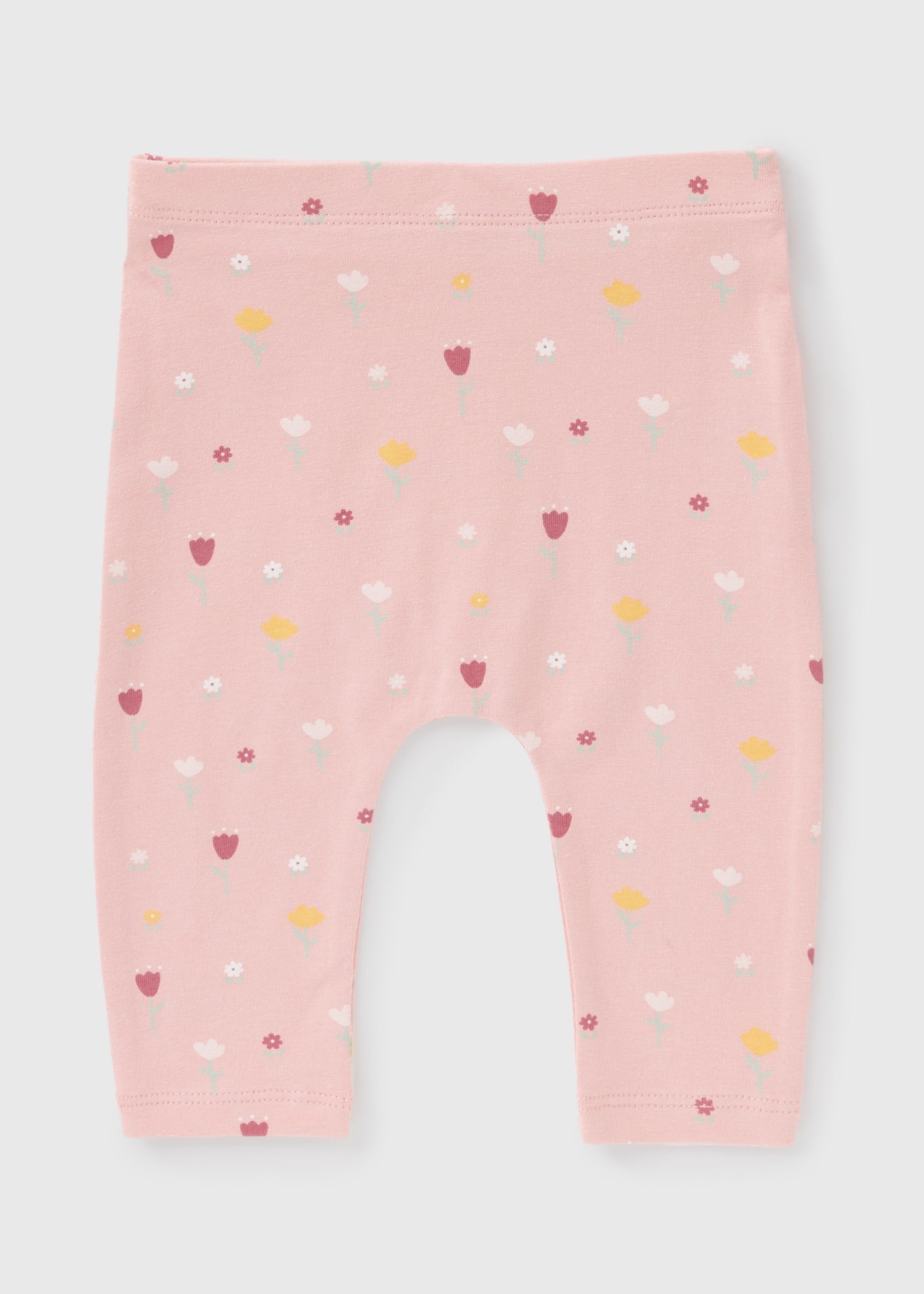 Baby Pink Floral Leggings (Newborn-23mths)  C321031