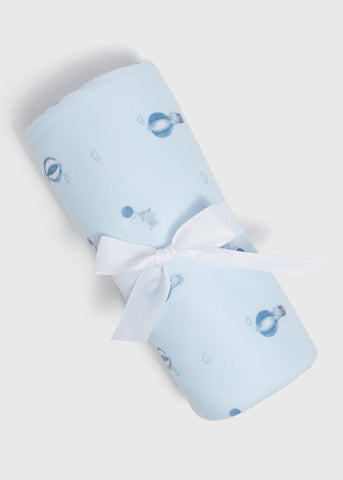 Baby Blue Balloon Blanket  C136280