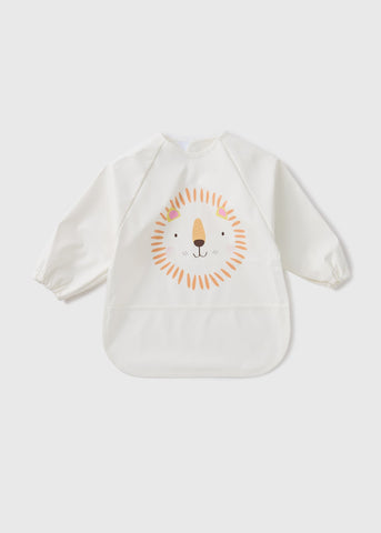 Baby White Lion Coverall Bib  C136287